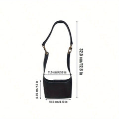 Adjustable PU Leather Coffee Cup Sleeve 500ml 750ml Cup Holder