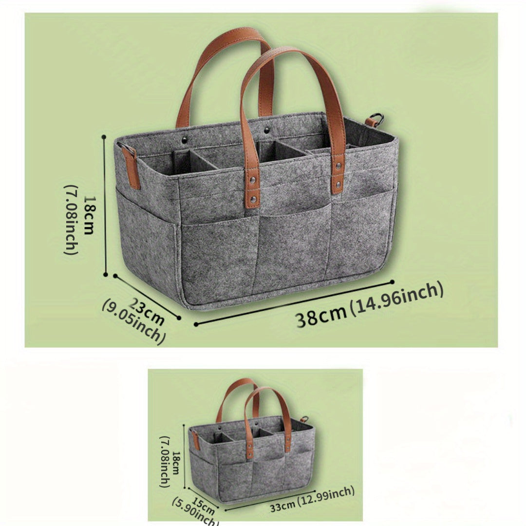 1pc Trunk Storage Bag Folding Hanging Basket Cart Portable Bag