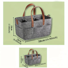 1pc Trunk Storage Bag Folding Hanging Basket Cart Portable Bag