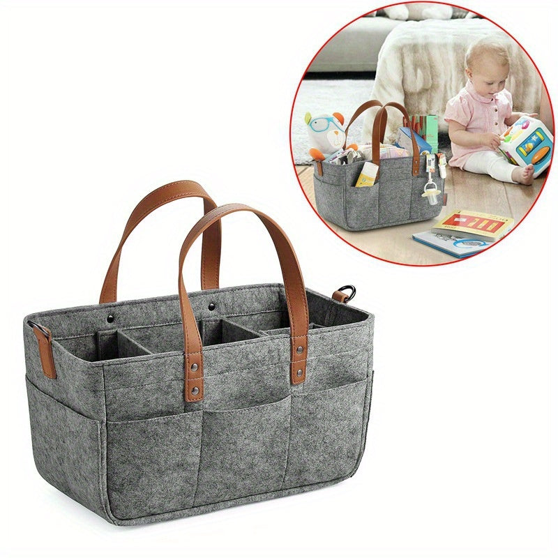 1pc Trunk Storage Bag Folding Hanging Basket Cart Portable Bag