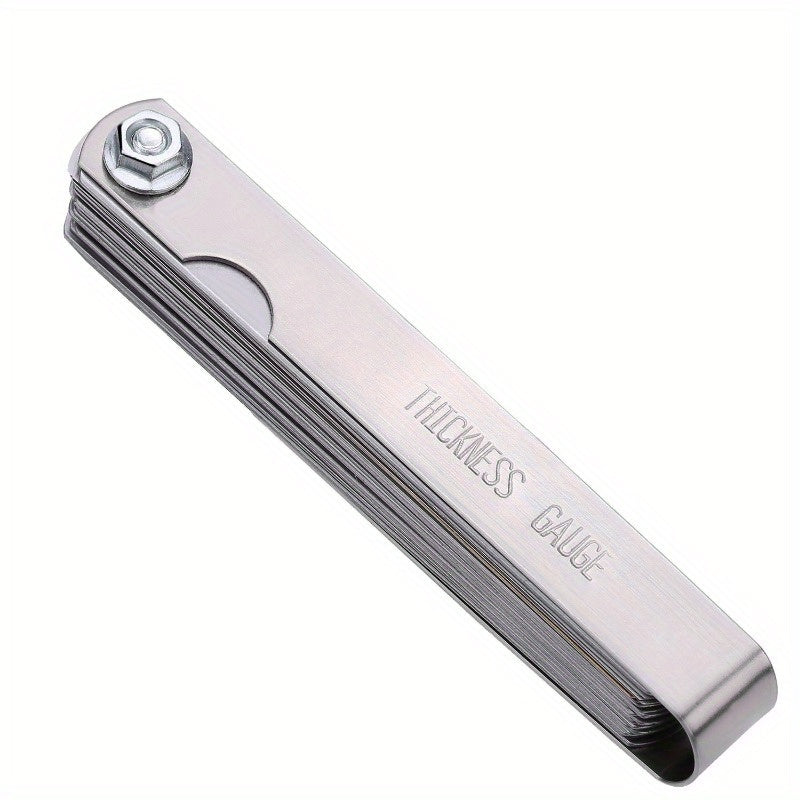 32 Blades Steel Feeler Gauge Metric/Imperial Measuring Tool