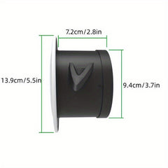 Circular Vent Louver Grille Cover for Fresh Air System