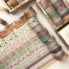 12 Rolls Decorative Adhesive Tape Masking Tape for Crafts