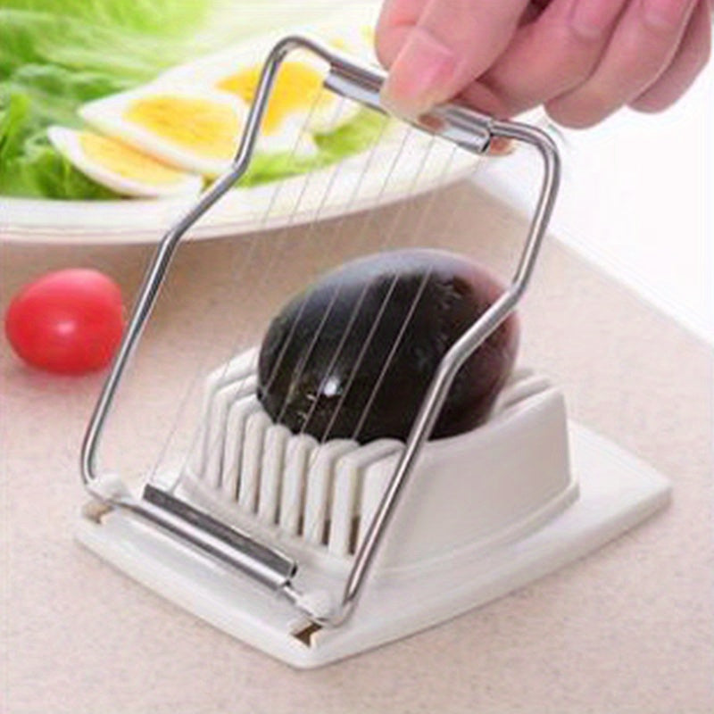 Egg Slicer Stainless Steel for Home and Outdoor Use