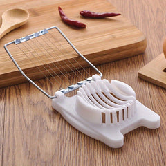 Egg Slicer Stainless Steel for Home and Outdoor Use