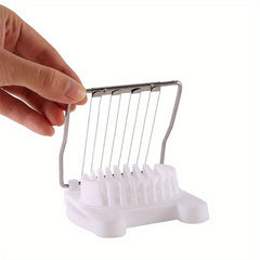 Egg Slicer Stainless Steel for Home and Outdoor Use