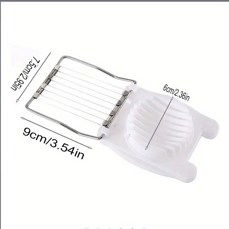 Egg Slicer Stainless Steel for Home and Outdoor Use