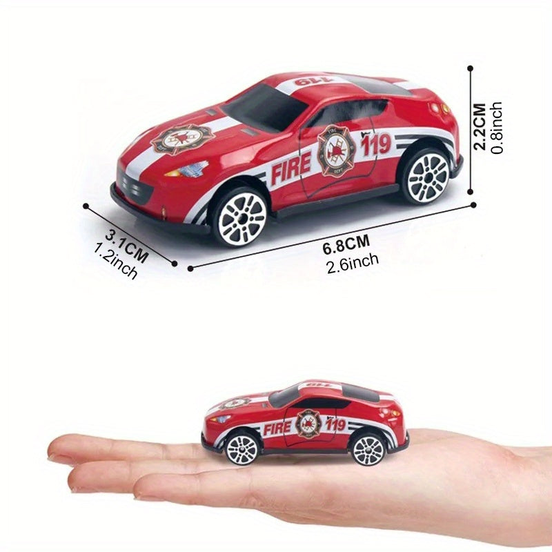 10pcs Pull Back Toy Cars Party Favors Mini Die Cast Race Cars Vehicles Bulk