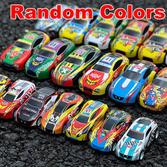 10pcs Pull Back Toy Cars Party Favors Mini Die Cast Race Cars Vehicles Bulk