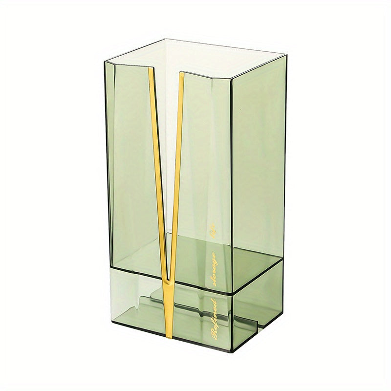 Paper Towels Storage Box Garbage Bags Organizer