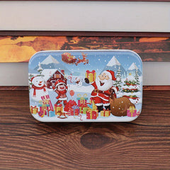 Iron Boxed Christmas Puzzle 60 Pieces Small Gift