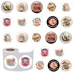 500pcs Book Fragrance Library Stickers Book Enthusiast Accessories