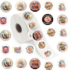 500pcs Book Fragrance Library Stickers Book Enthusiast Accessories