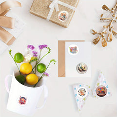 500pcs Book Fragrance Library Stickers Book Enthusiast Accessories