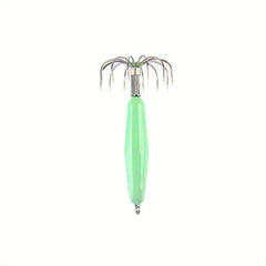 2pcs Barbless Squid Hook Stainless Steel Squid Jig Fishing Tackle