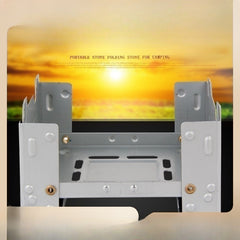 Portable Folding Camping Stove Small Metal BBQ Heaters Picnic Cooking Equipment