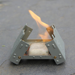 Portable Folding Camping Stove Small Metal BBQ Heaters Picnic Cooking Equipment