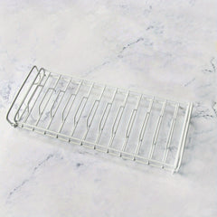 Japanese Iron Dish Rack Rose Golden Tableware And Dish Storage