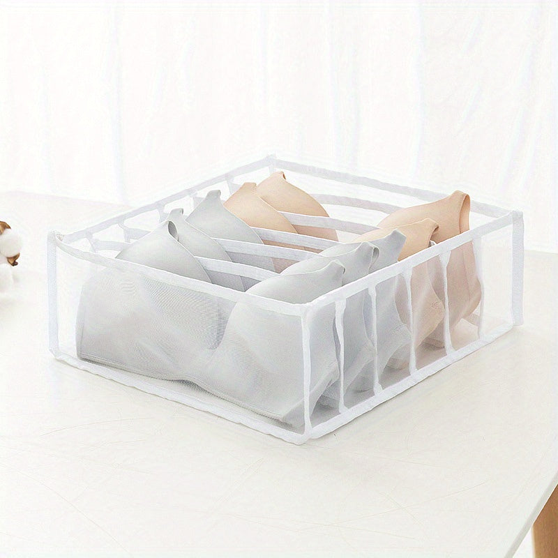 Bra Drawer Organizers 6 Grids Underwear Wardrobe Divider