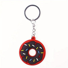 Sweet Donut Keychain Party Favors Food Pendant Keyrings
