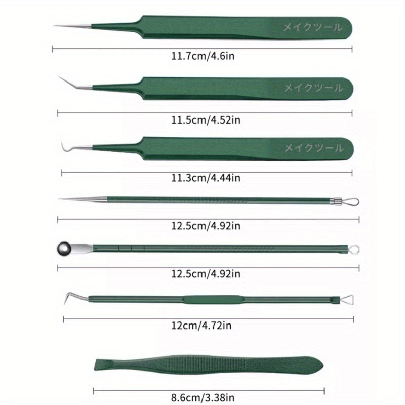 7pcs Blackhead Remover Tool Acne Removal Kit