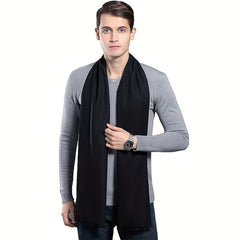Men's Warm & Thickened Long Scarf for Autumn & Winter