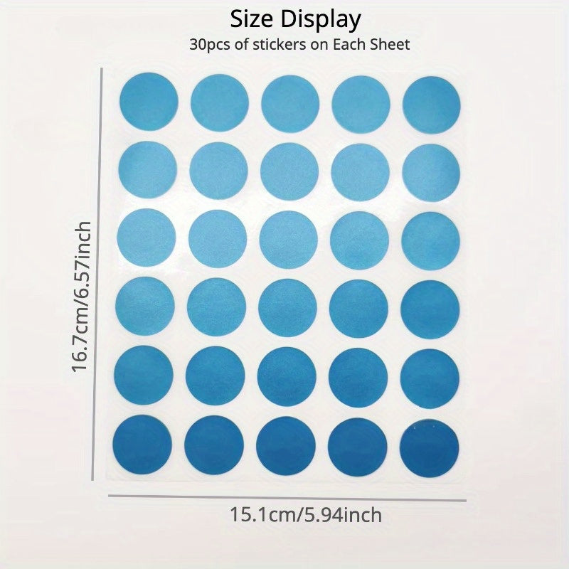 30pc 1in Round Scratch Stickers for Home - Scratch Off Label Stickers