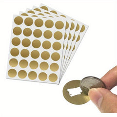 30pc 1in Round Scratch Stickers for Home - Scratch Off Label Stickers
