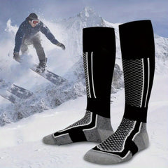 Thick Cotton Sports Socks Moisture Absorption High Elastic Thermal Socks