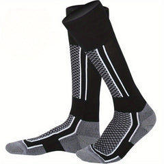 Thick Cotton Sports Socks Moisture Absorption High Elastic Thermal Socks
