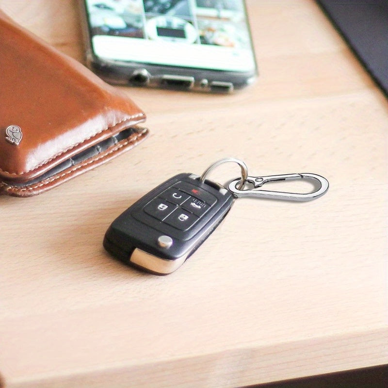 2pcs Metal Keychain Key Holder Zinc Alloy Keyring Buckle