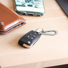 2pcs Metal Keychain Key Holder Zinc Alloy Keyring Buckle