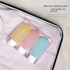 Transparent Zipper Bag Waterproof Storage Bath Bag