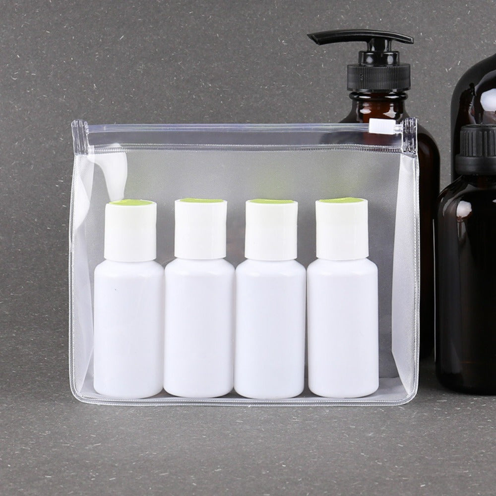 Transparent Zipper Bag Waterproof Storage Bath Bag