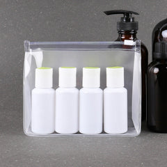 Transparent Zipper Bag Waterproof Storage Bath Bag