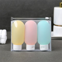 Transparent Zipper Bag Waterproof Storage Bath Bag