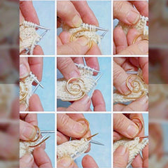 Circular Spiral Hand Knitting Tool for Beginners
