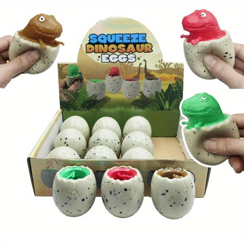 Dinosaur Egg Squeeze Toys Cups for Birthday Holiday
