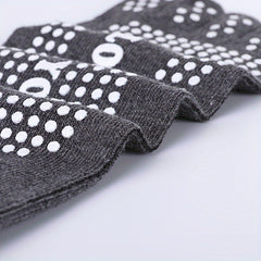 Anti Slip Five Toe Split Yoga Socks Long Grippers Socks