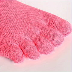 Anti Slip Five Toe Split Yoga Socks Long Grippers Socks