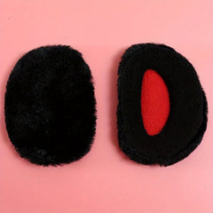 2pcs Fleece Ear Muffs Windproof Ear Warmer