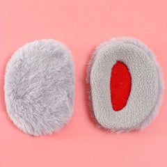 2pcs Fleece Ear Muffs Windproof Ear Warmer
