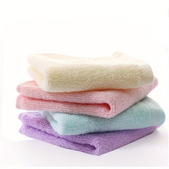 Soft Cotton Washcloths for Face Washing, Bathroom Face Towels