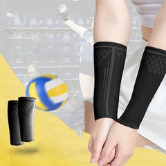 1pair Volleyball Arm Sleeves For Students Elastic Wristband Elbow Pads