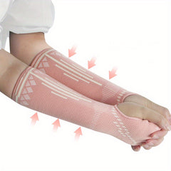 1pair Volleyball Arm Sleeves For Students Elastic Wristband Elbow Pads