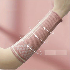 1pair Volleyball Arm Sleeves For Students Elastic Wristband Elbow Pads