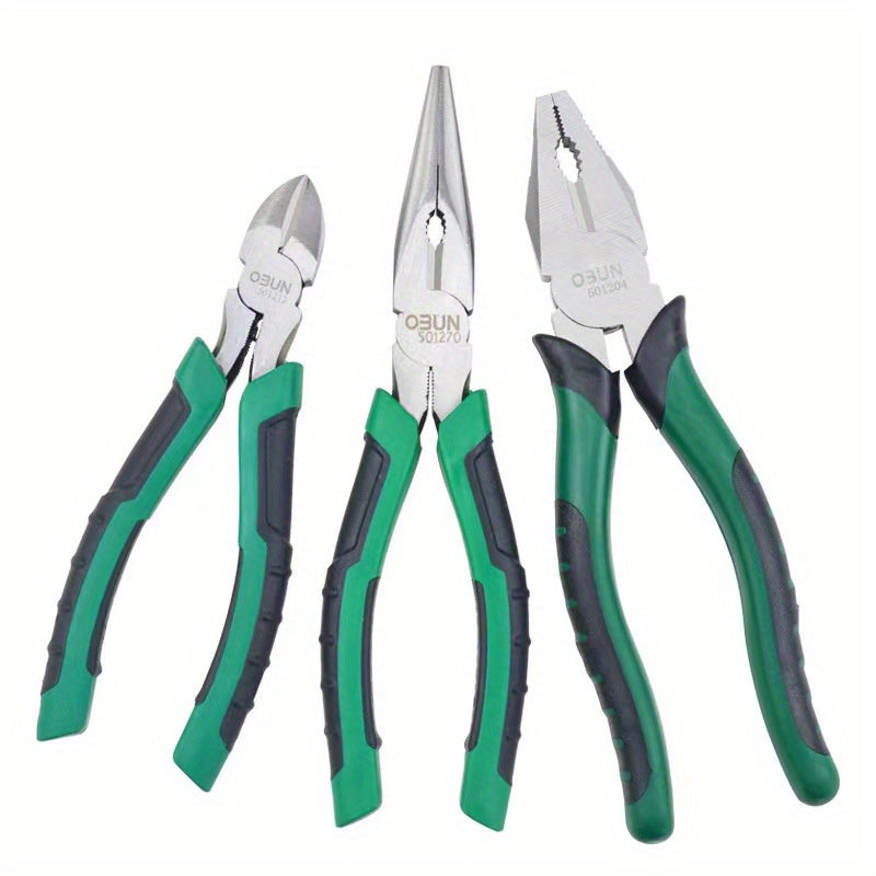 1pc Fishing Crimping Pliers Wire Pliers Diagonal Nose Pliers Needle Nose Pliers