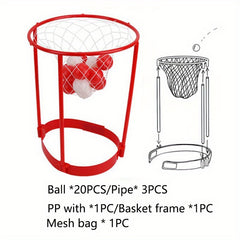 Interactive Basketball Basket Set - Indoor & Outdoor Game for Kids