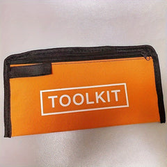 Durable Canvas Tool Bag with Zipper for Organizing Tools