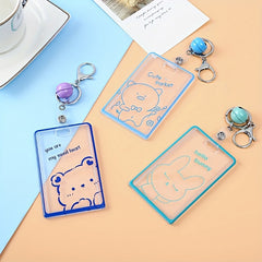 Transparent Acrylic Card Sleeve ID Card Protection Cover